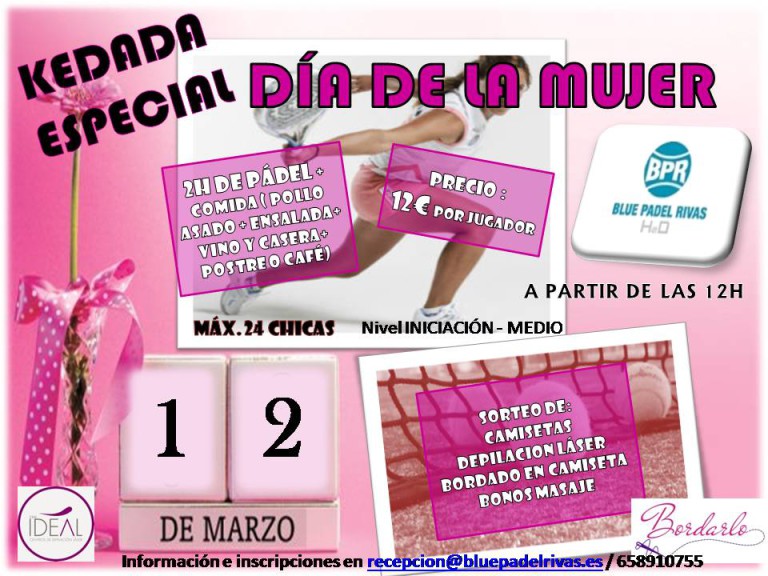 Kedada especial día de la mujer