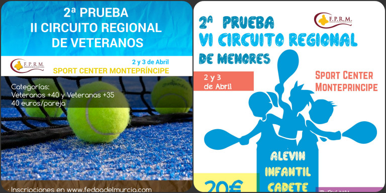 II TORNEO CIRCUITO DE MENORES Y VETERANOS