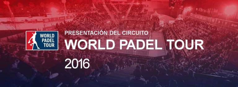 Presentación del circuito World Padel Tour 2016