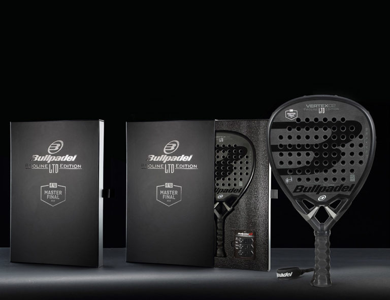 BULLPADEL SE CONVIERTE EN LA PALA OFICIAL DEL MASTER FINAL CON LA VERTEX MASTER FINAL LTD. EDITION