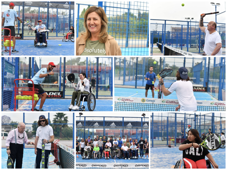 EL GRUPO PADEL NUESTRO CEDE LAS INSTALACIONES DE UNO DE SUS CLUBS A ASPAYM MURCIA TODOS LOS VIERNES