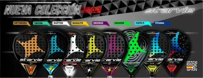 LANZAMIENTO DE LA NUEVA COLECCION DE PALAS DE PADEL STARVIER 2021