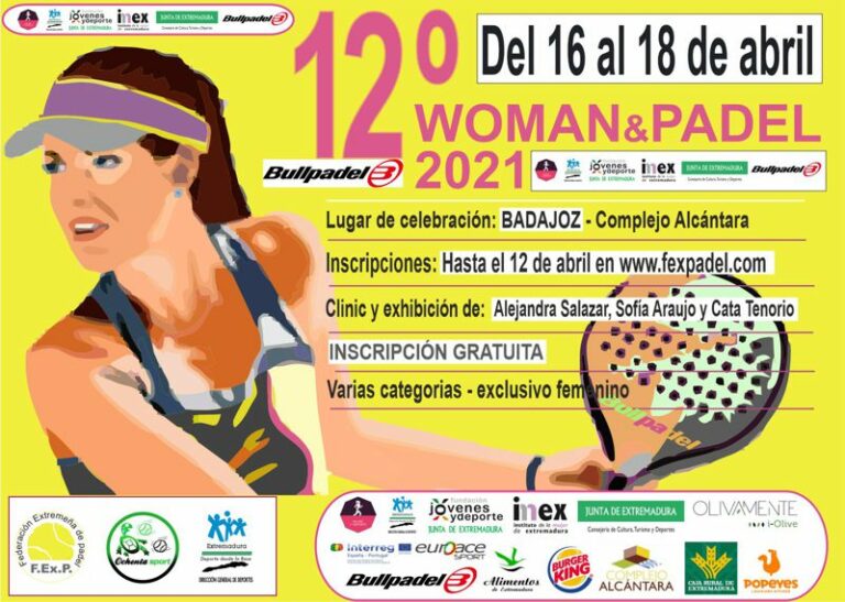 VUELVE LA EDICION DEL TORNEO WOMAN & PADEL