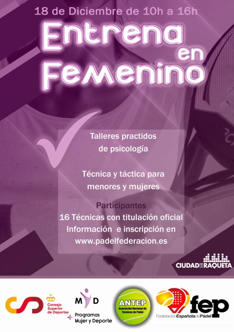 ENTRENA EN FEMENINO