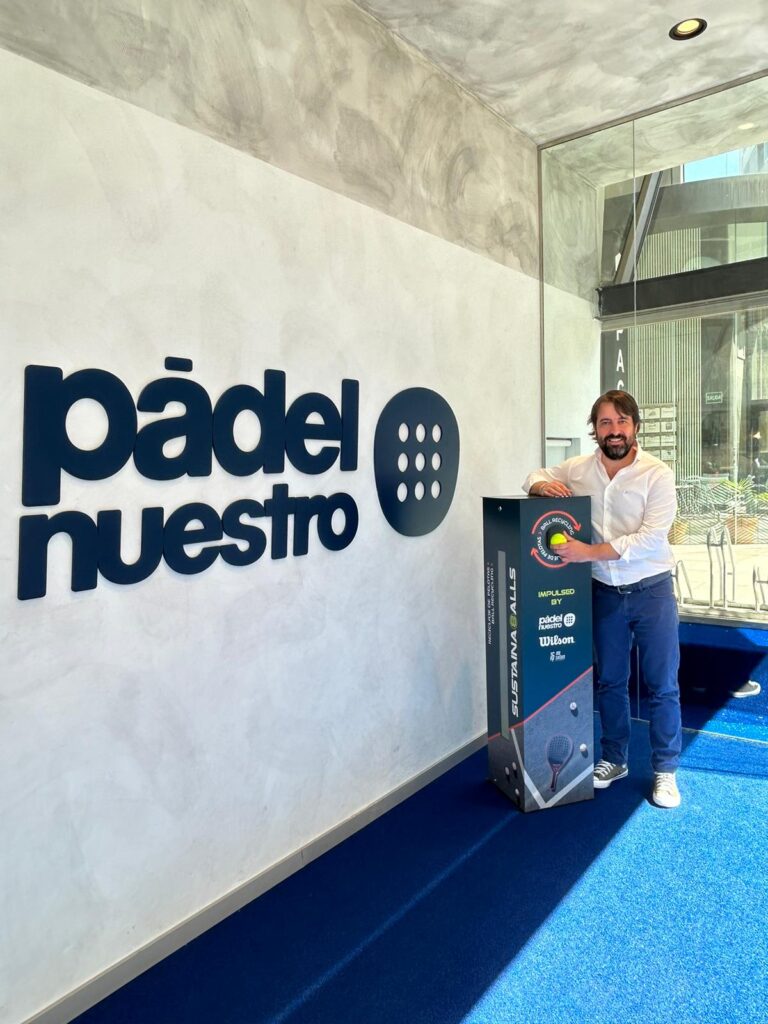 PADEL NUESTRO Y SUSTAINABALLS UNIDOS PARA IMPULSAR LA SOSTENIBILIDAD EN EL MUNDO DEL PADEL Y TENIS