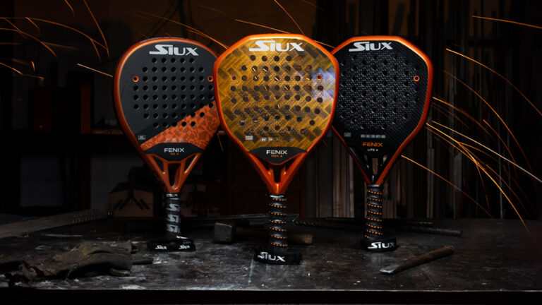 LA MARCA ESPAÑOLA DE PADEL SIUX PRESENTA LA NUEVA Y ROMPEDORA GAMA SIUX FENIX